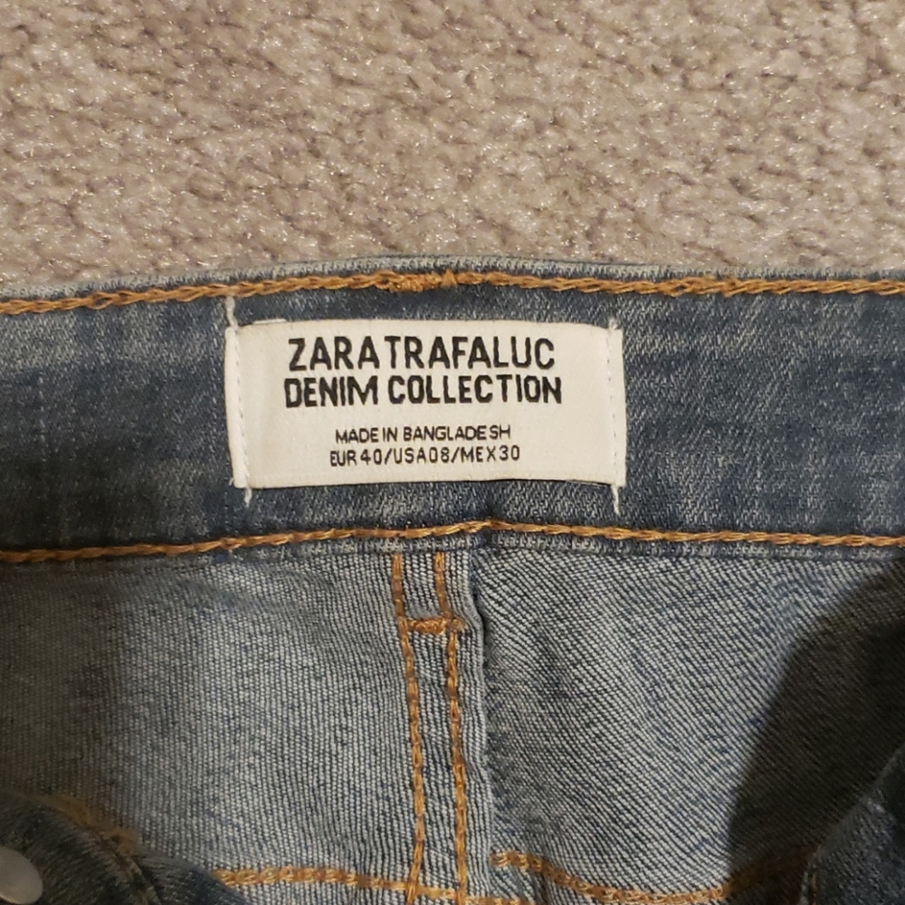Zara Trafaluc Denim Skinny Cropped - Picture 2 of 4